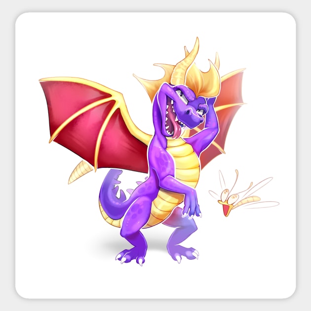 The Dragon that Broke the Internet Sticker by pigdragon